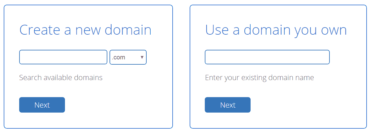 bluehost domain