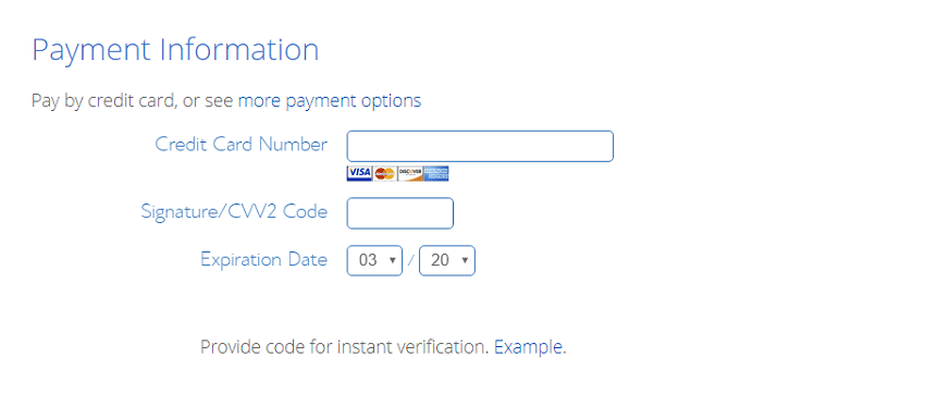 bluehost payment