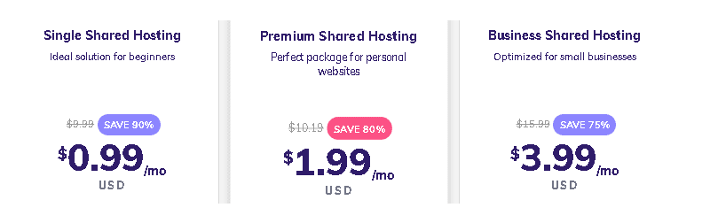 hostinger hosting plan