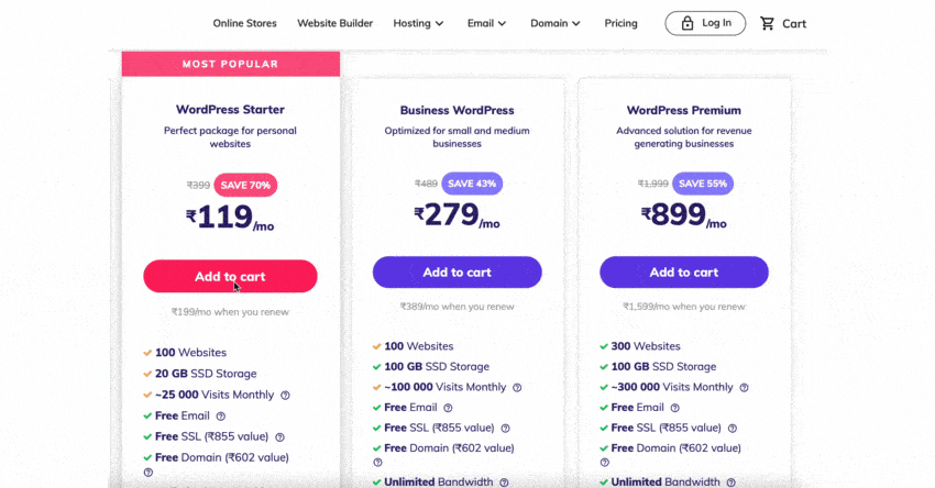 hostinger coupon code india