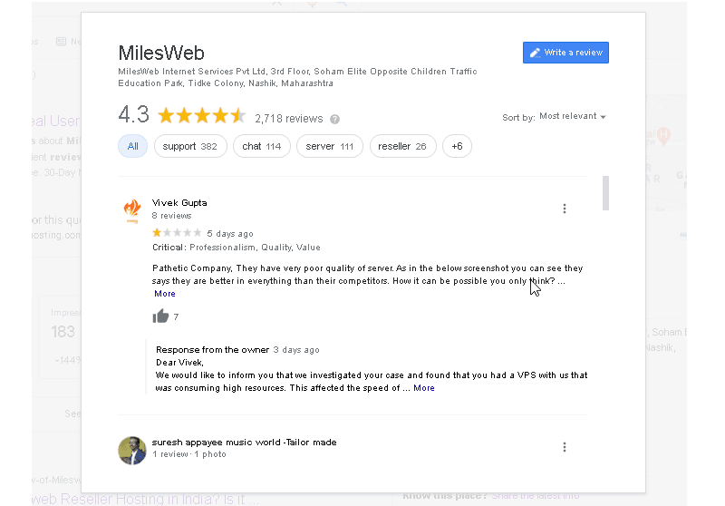 milesweb review