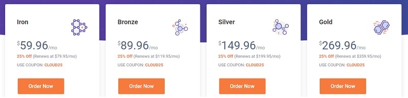 chemicloud cloud vps hosting plans
