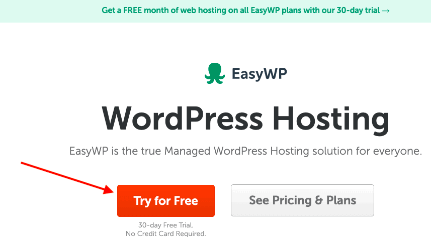 namecheap-wordpress-hosting offers 30 days hosting trial without credit card