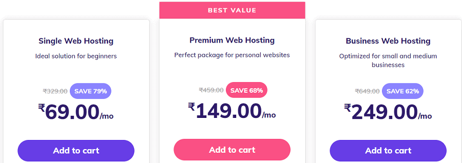 hostinger pricing after discount