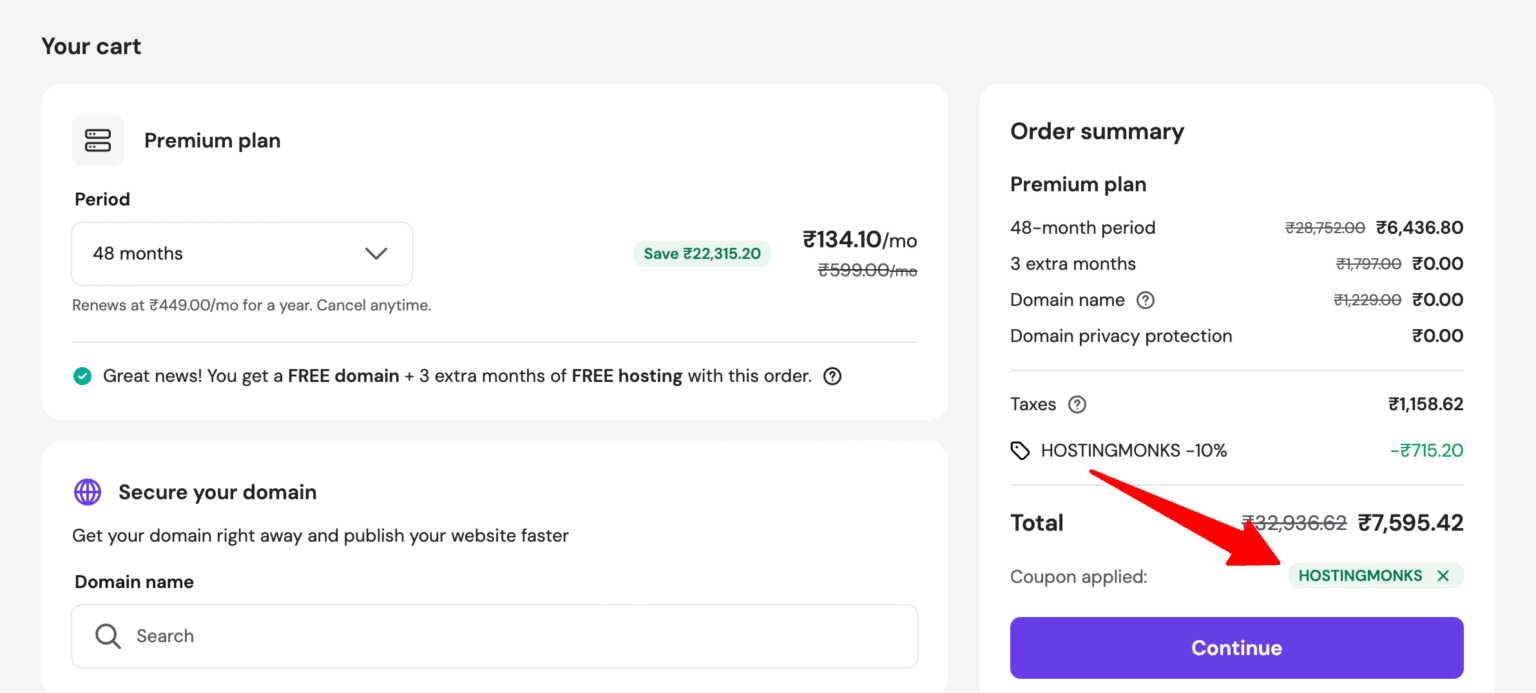 Hostinger Domain Coupon Code June 2026 [Up to 97% OFF]