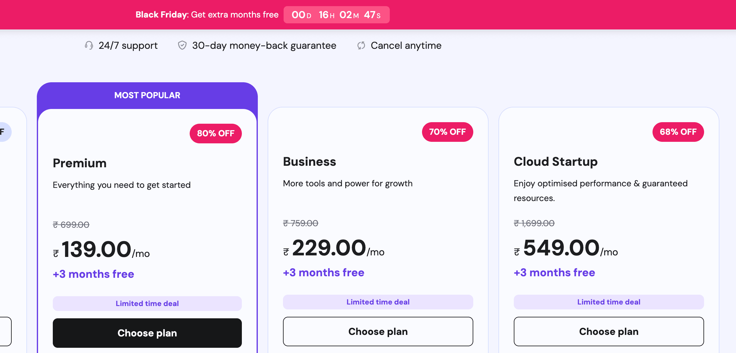 hostinger pricing before applying the hostinger coupon code