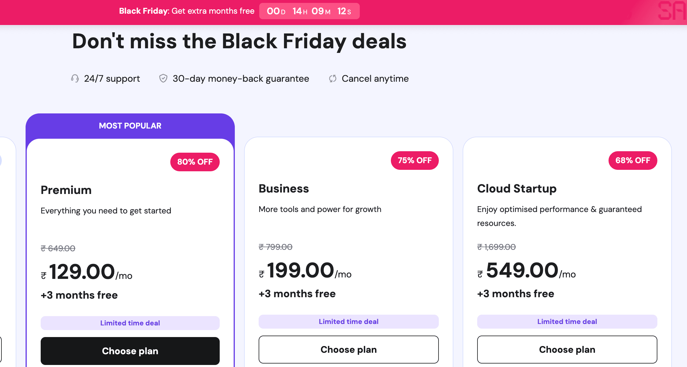 hostinger pricing before applying the hostinger coupon code