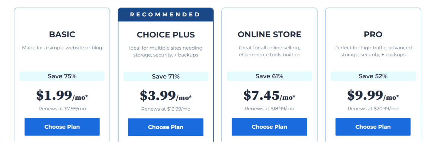 bluehost free one year domain plan