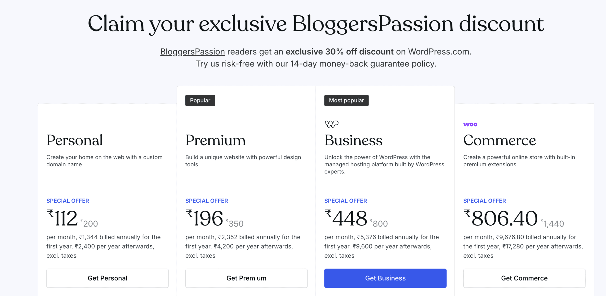 step - pick a wordpress coupon plan